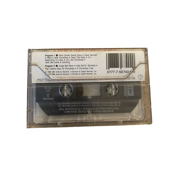 Christmas With The Chipmunks 1963 Cassette Tape Music - Picture 2 of 5